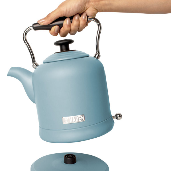 HADEN Highclere 1.6 qt. Stainless Steel Electric Tea Kettle & Reviews
